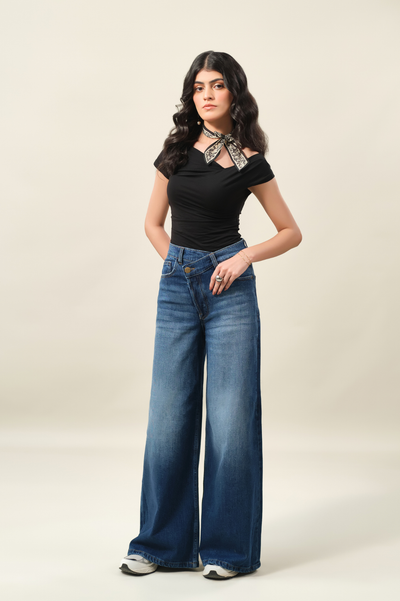 Ava Criss Cross Wide Leg