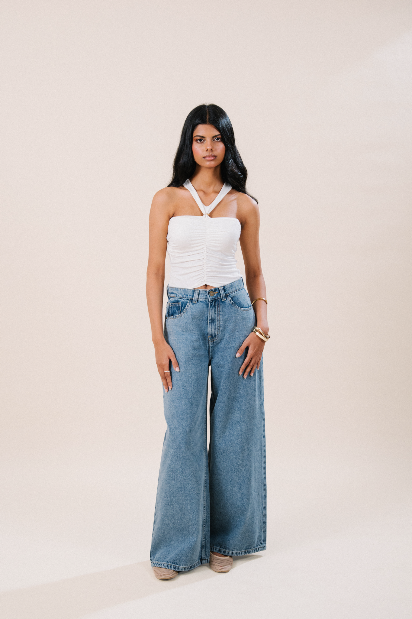 Ilara Super Wide-Leg