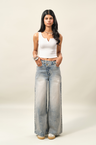 Aria Criss Cross Wide Leg