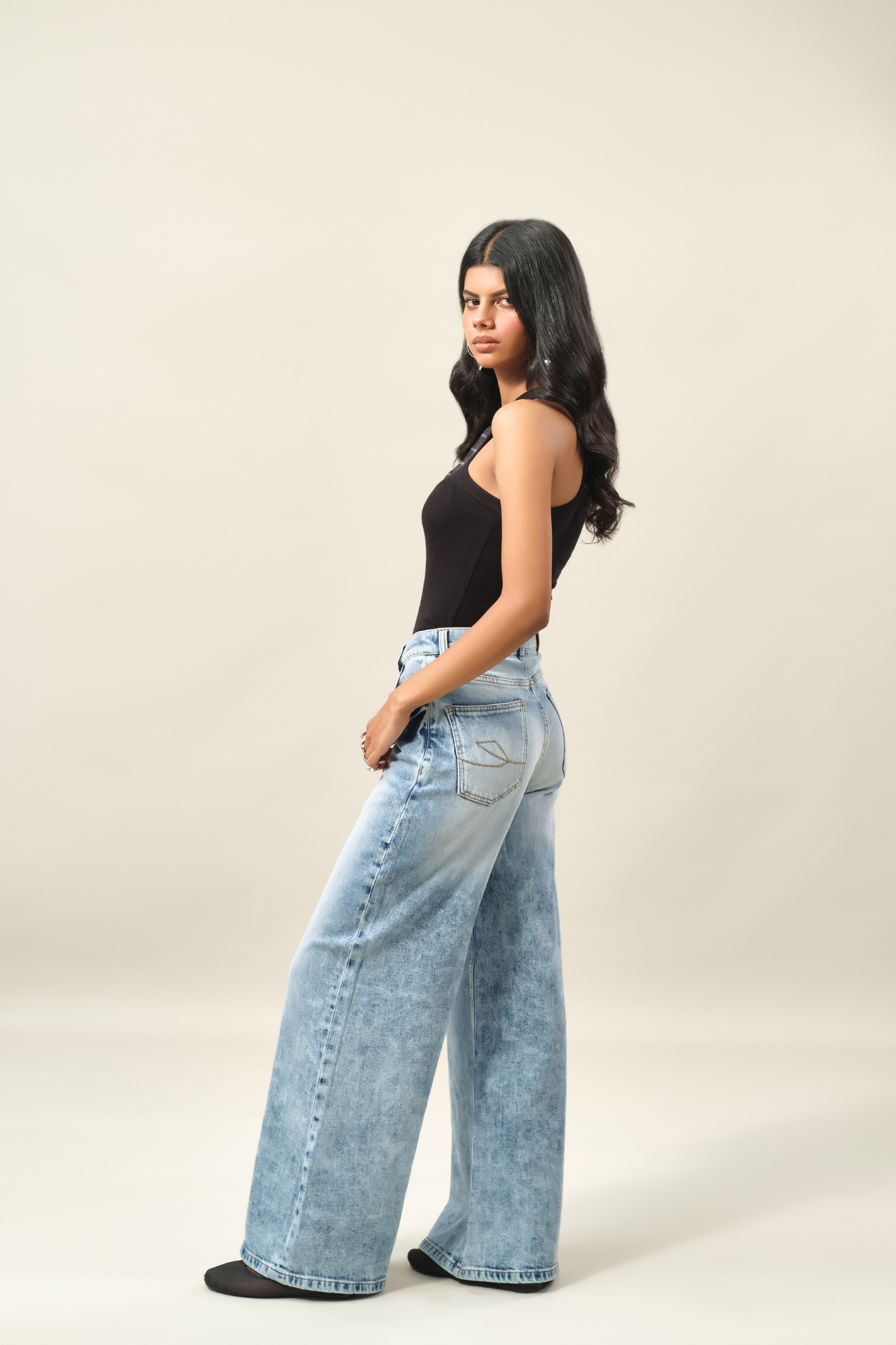 Aviya Criss Cross Wide Leg