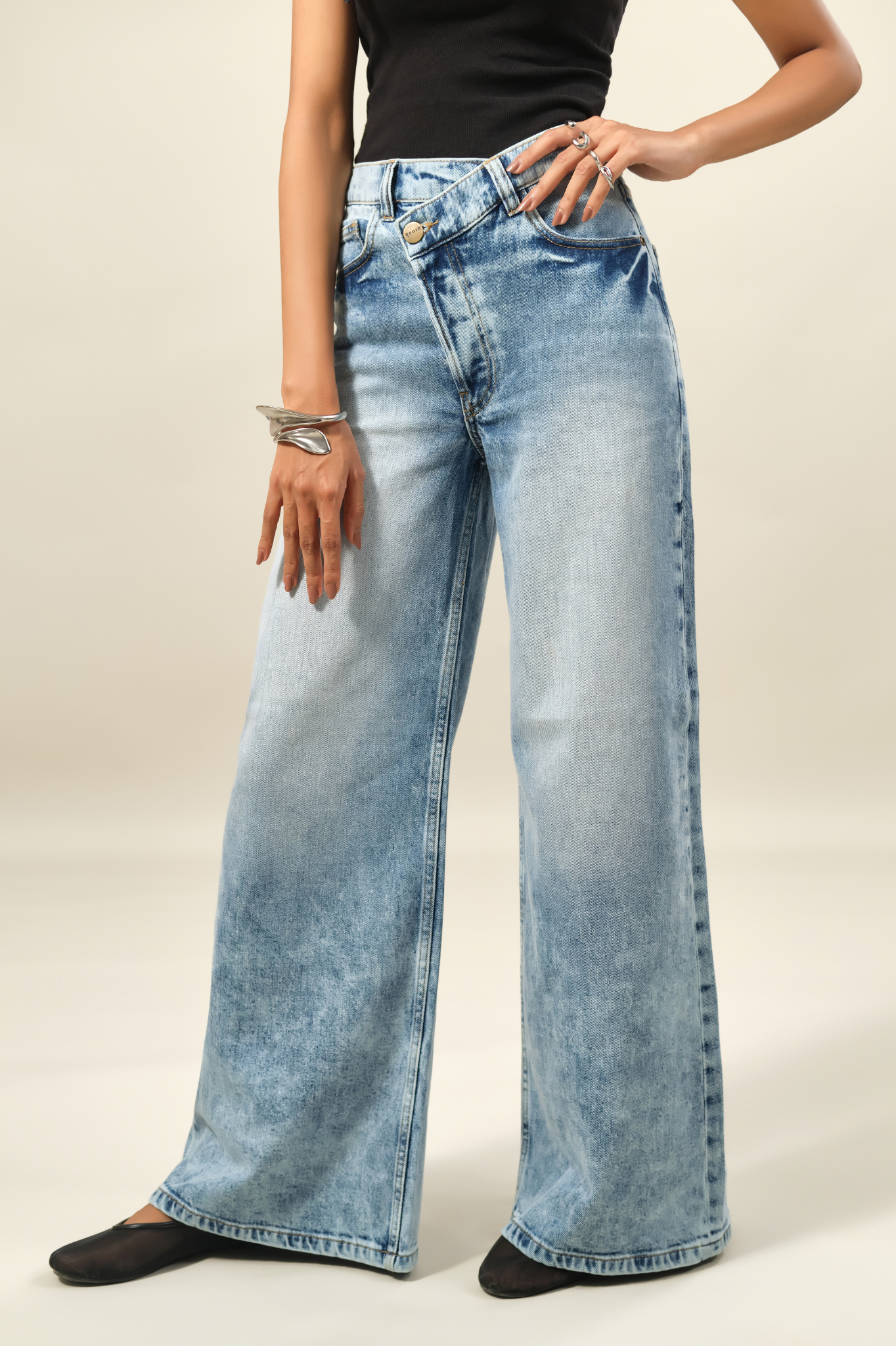 Aviya Criss Cross Wide Leg