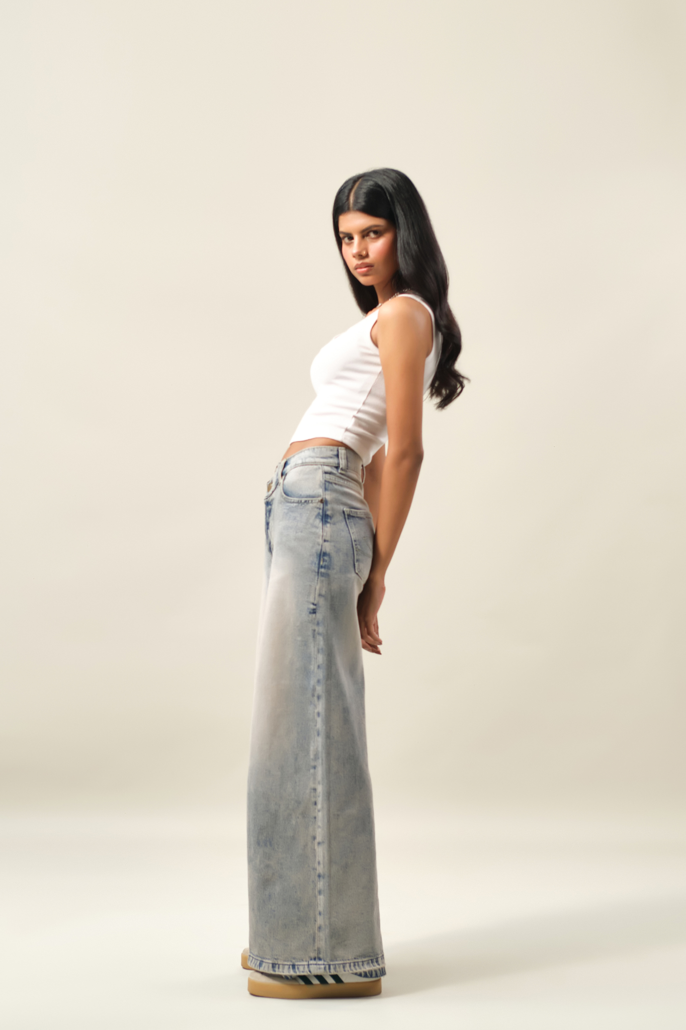 Aria Criss Cross Wide Leg