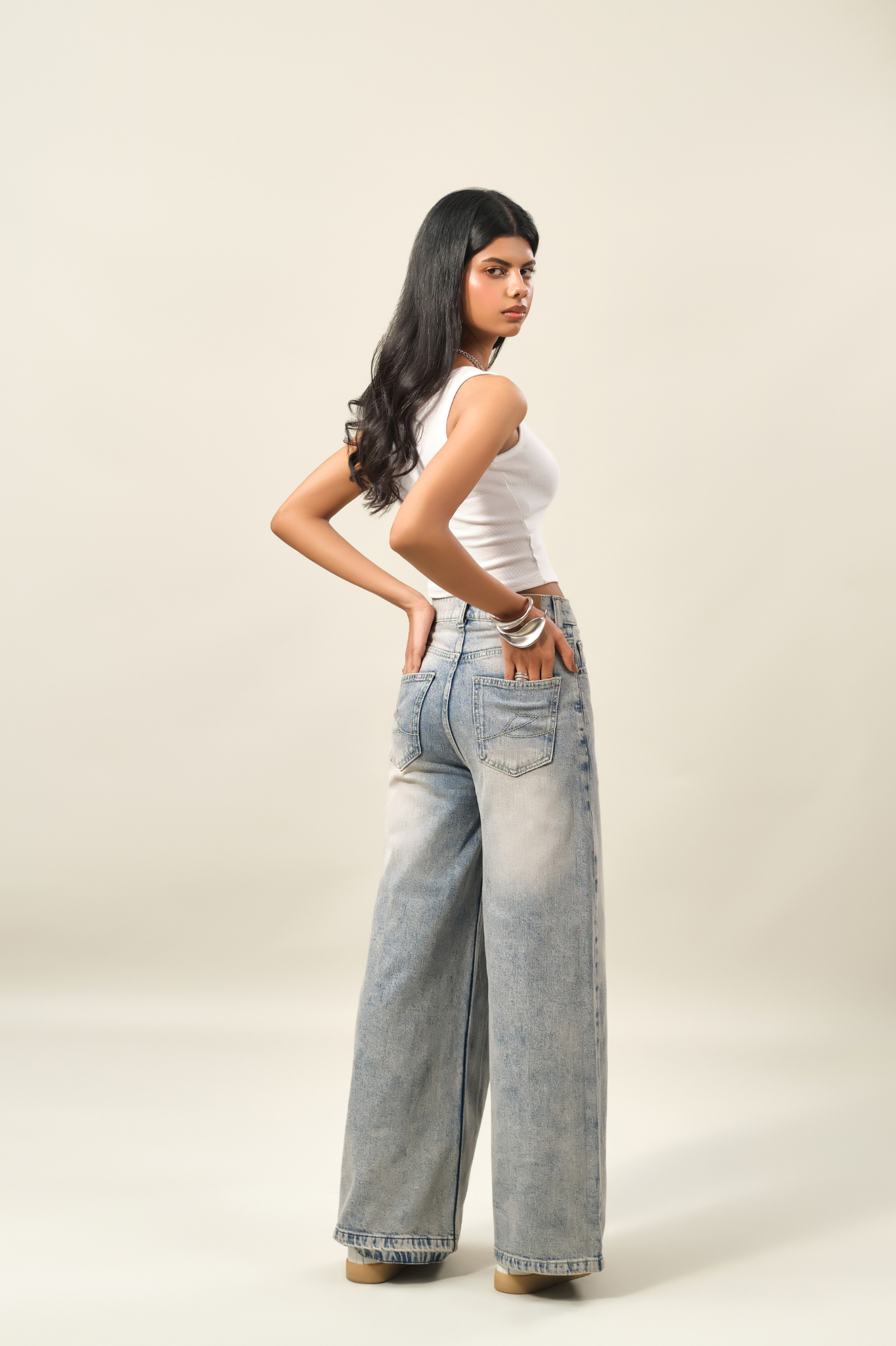 Aria Criss Cross Wide Leg