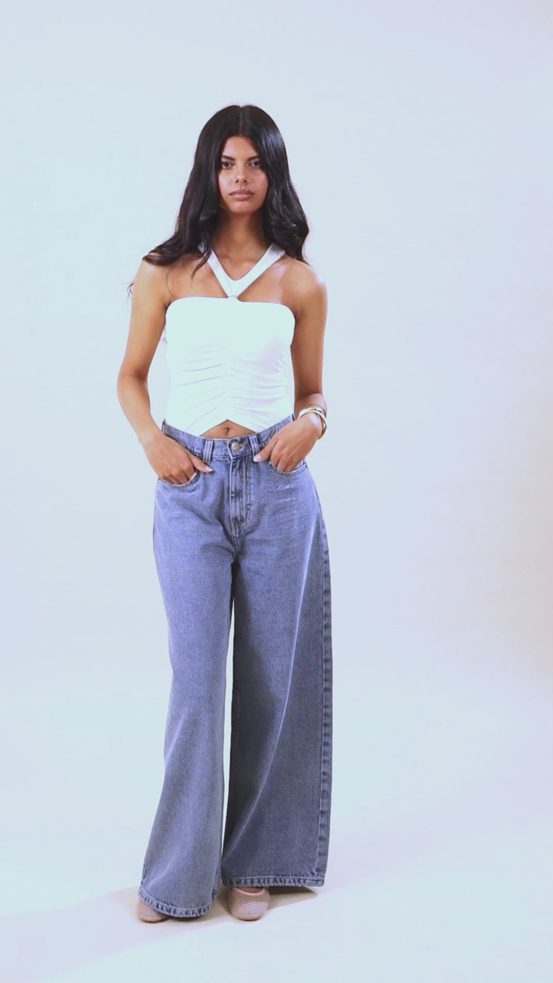Ilara Super Wide-Leg