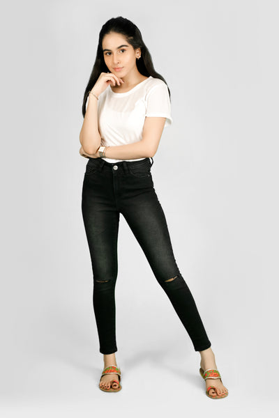 Sila Mid Rise Skinny Jeans