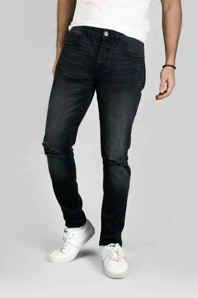Babar Faded Slim Fit Jeans